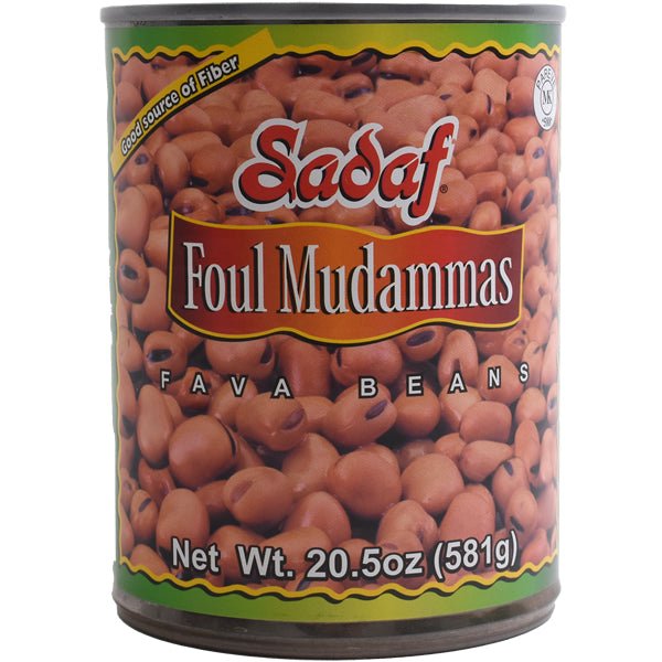 Sadaf Fava Beans | Foul Mudammas - 20.5 oz. - Sadaf.comSadaf30-3131
