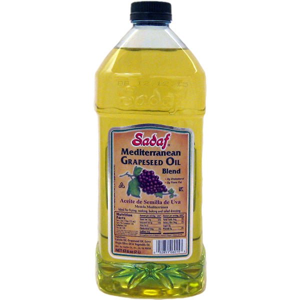 Sadaf Grapeseed Oil | Mediterranean Blend - 2L - Sadaf.comSadaf40-6015
