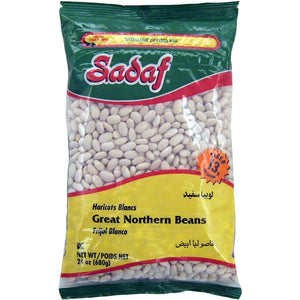 Sadaf Great Northern Beans | Dried - 24 oz. - Sadaf.comSadaf21-4017
