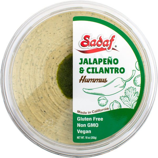 Sadaf Hummus Jalapeno & Cilantro - 10 oz - Sadaf.comSadaf26-2616