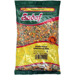 Sadaf Mixed Beans - lentil Blend 24 oz. - Sadaf.comSadaf21-4029