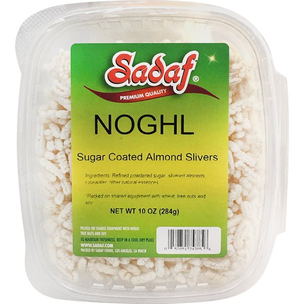 Sadaf Noghl | Sugar Coated Almonds Slivers - 10 oz. - Sadaf.comSadaf27-4785