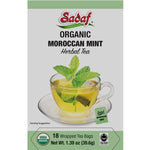 Sadaf Organic Moroccan Mint Tea | 18 Wrapped Tea Bags - Sadaf.comSadaf43-6250