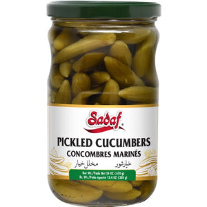 Sadaf Pickled Cucumbers With Dill 24 oz - Sadaf.comSadaf18-3105