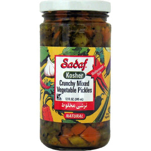 Sadaf Pickled Mixed Vegetables | Crunchy - 12 oz. - Sadaf.comSadaf18-2996