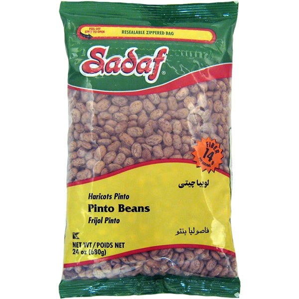 Sadaf Pinto Beans 24 oz. - Sadaf.comSadaf21-4020