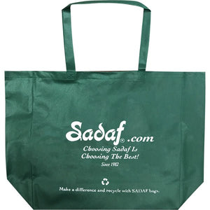 Sadaf Reusable Green Tote Bag - Sadaf.comSadaf90-7675