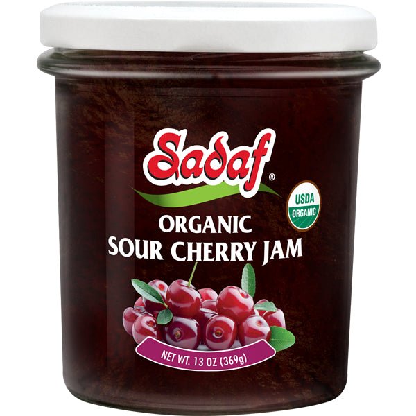 Sadaf Sour Cherry Jam | Organic 13 oz. - Sadaf.comSadaf32-5246