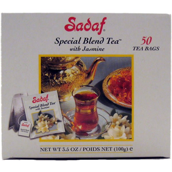 Sadaf Special Blend Tea with Jasmine | Foil Tea Bags - 50 Count - Sadaf.comSadaf44-6159