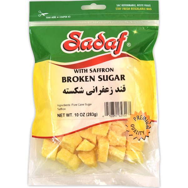 Sadaf Sugar Broken with Saffron 10 oz. - Sadaf.comSadaf16-2316