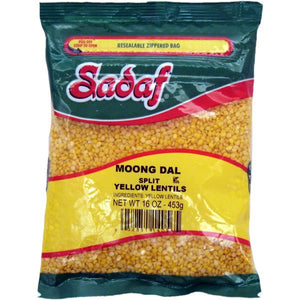 Sadaf Yellow Split Lentils | Moong Dal - 16 oz. - Sadaf.comSadaf21-4056-12