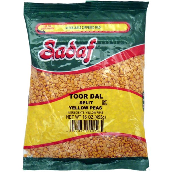 Sadaf Yellow Split Peas | Toor Dal - 16 oz. - Sadaf.comSadaf21-4052-12