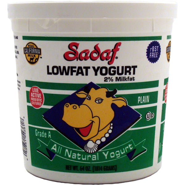 Sadaf Yogurt Low Fat 64 oz. - Sadaf.comSadaf25-4361