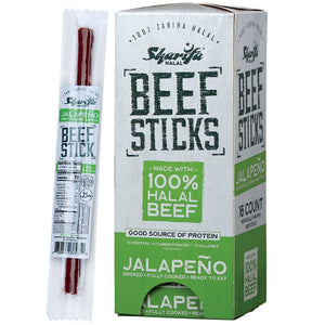 Sharifa Beef Sticks Jalapeno 1.10 oz - Sadaf.comSharifa24-7302