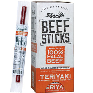 Sharifa Beef Sticks Teriyaki 1.10 oz - Sadaf.comSharifa24-7300