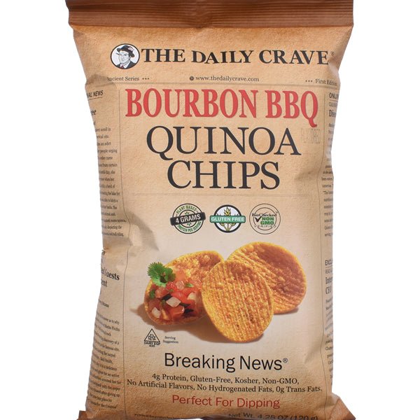 The Daily Crave Bourbon BBQ Quinoa Chips 4.25 oz. - Sadaf.comThe Daily Crave27-8245