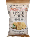 The Daily Crave Lentil Chips Aged White Cheddar 4.25 oz. - Sadaf.comThe Daily Crave27-8247