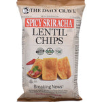 The Daily Crave LentilsChips Spicy, Sriracha 4.25 oz. - Sadaf.comThe Daily Crave27-8249